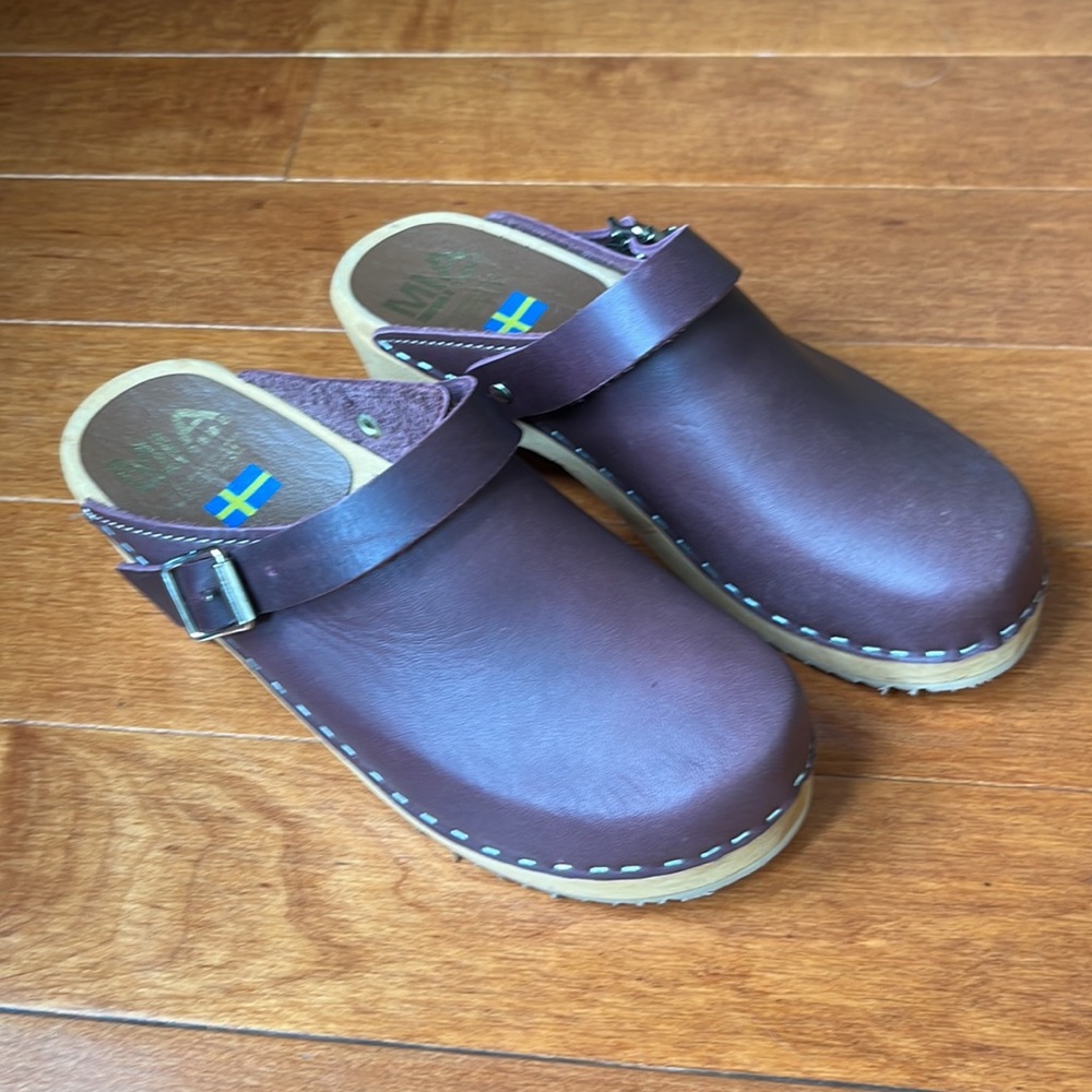 NWOT Mia Alma Made In Sweden Women's Clog Shoes Size 36 - Picture 3 of 10